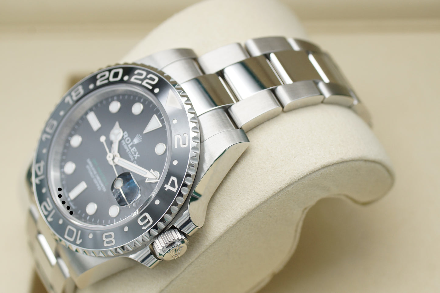 Rolex GMT-Master II 126710GRNR 'Bruce Wayne' Full-Set 2025 NEU