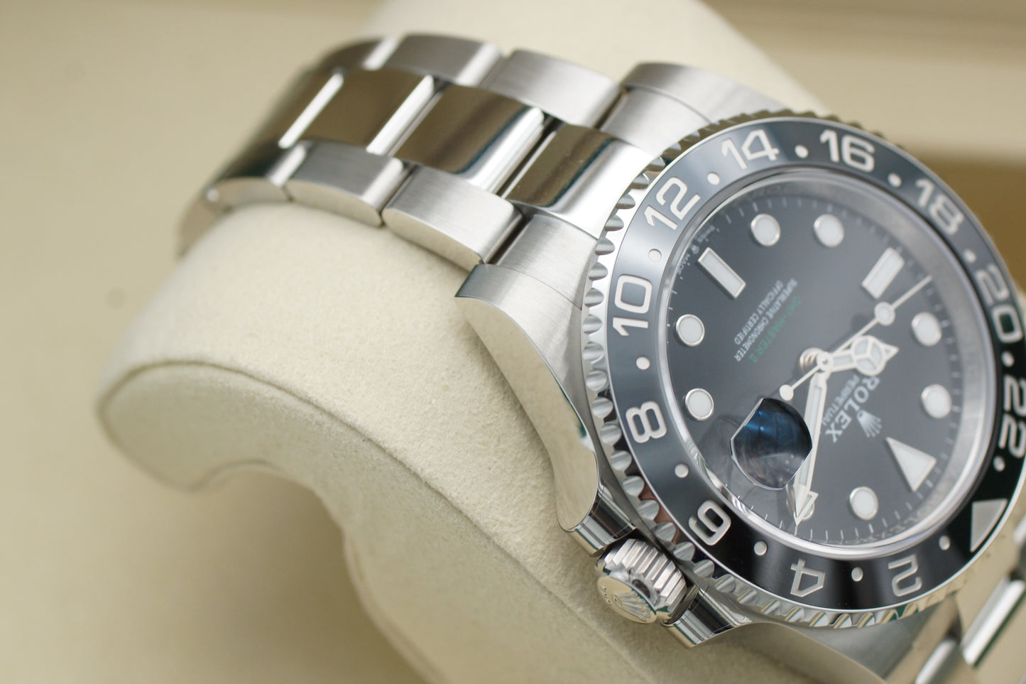 Rolex GMT-Master II 126710GRNR 'Bruce Wayne' Full-Set 2025 NEU