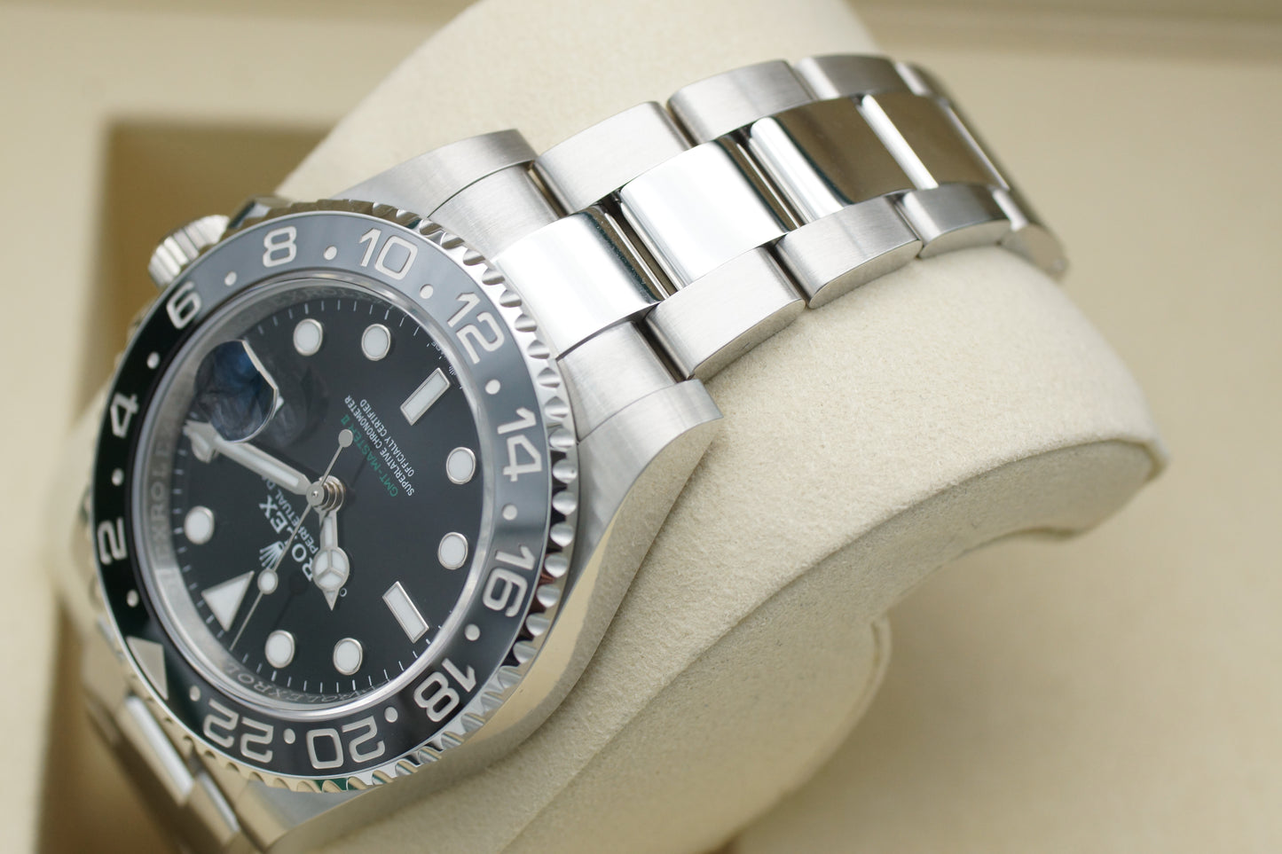 Rolex GMT-Master II 126710GRNR 'Bruce Wayne' Full-Set 2025 NEU