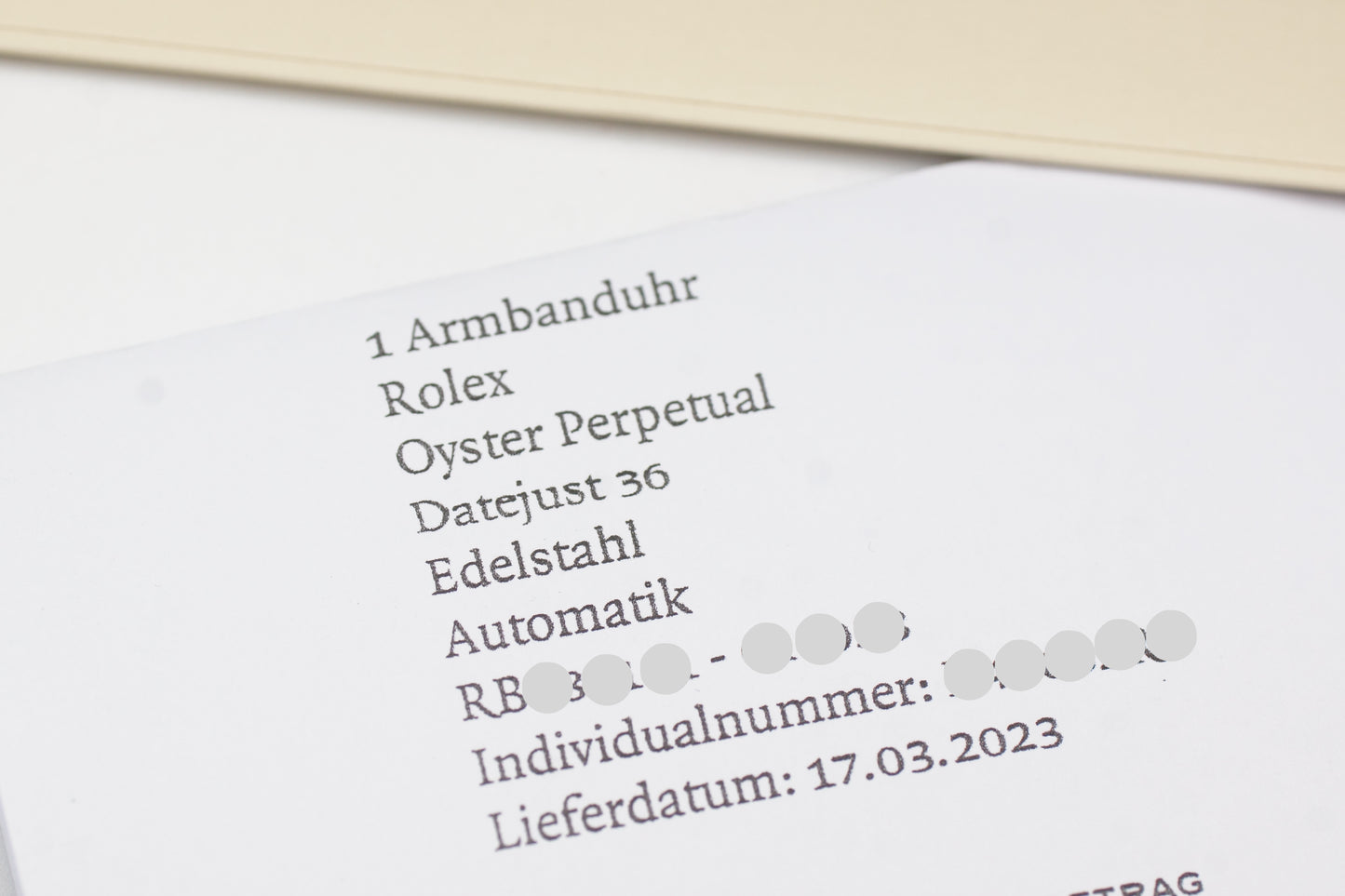 Rolex Oyster Datejust 36 Weiß 126200 Full-Set 2023