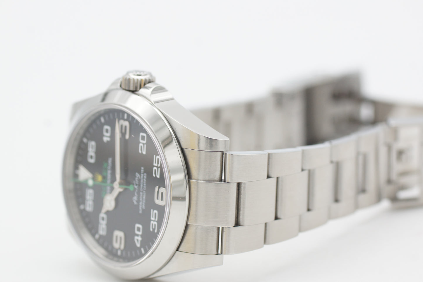 Rolex Air King 126900 Schwarz Box/Papiere 2022
