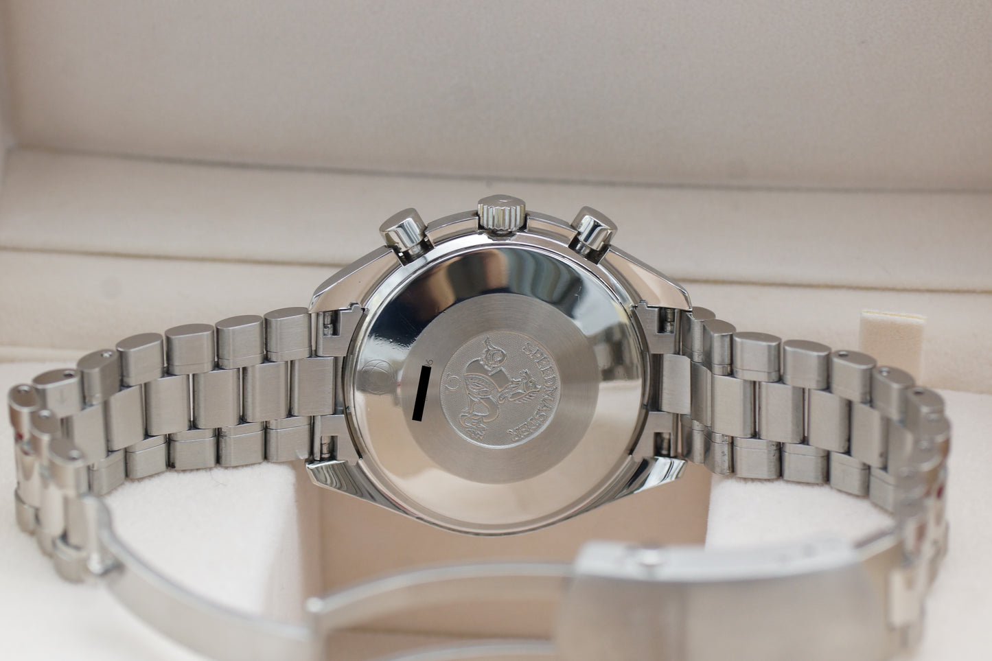 Omega Speedmaster Reduced Saphir 3539.50 Schwarz Full-Set 2009