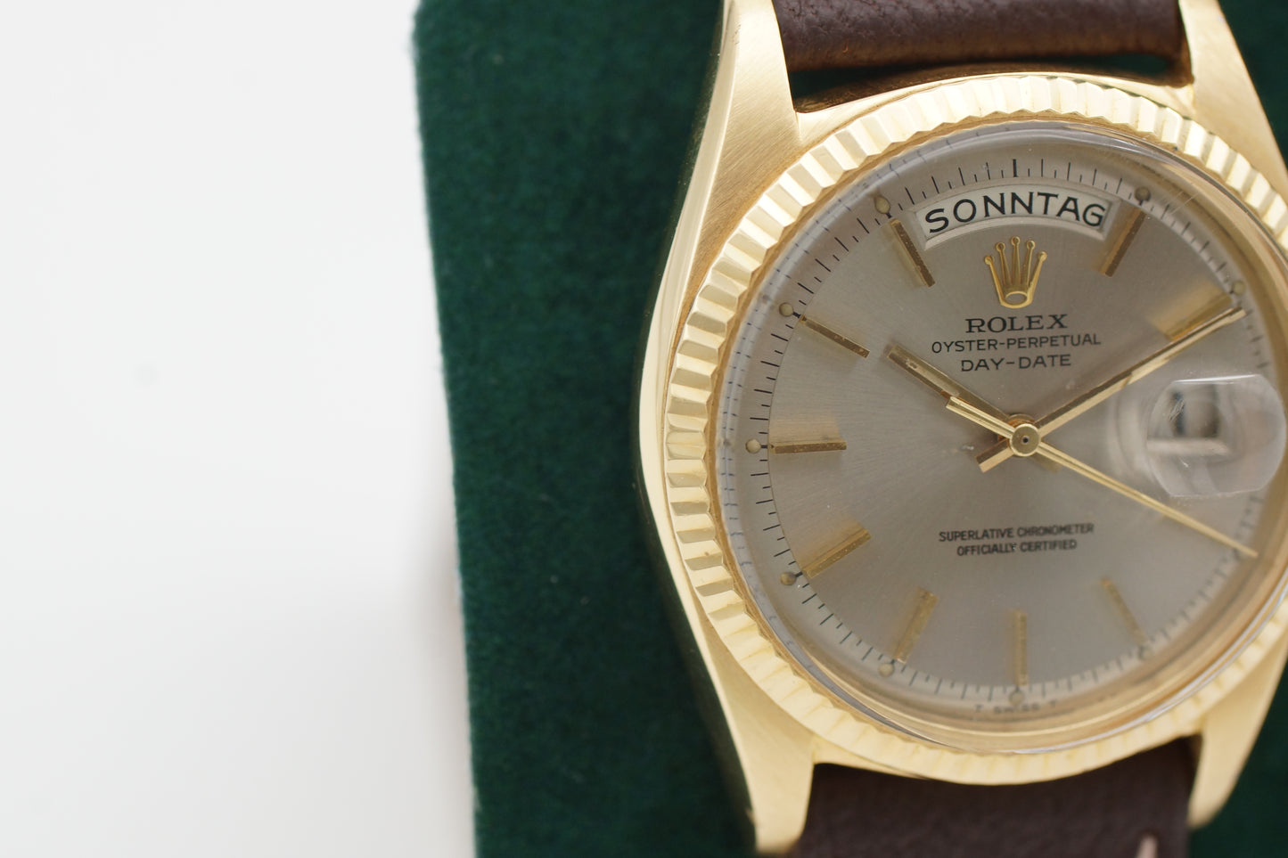 Rolex Day-Date 36 1803 Grau 18K Gelbgold 1966