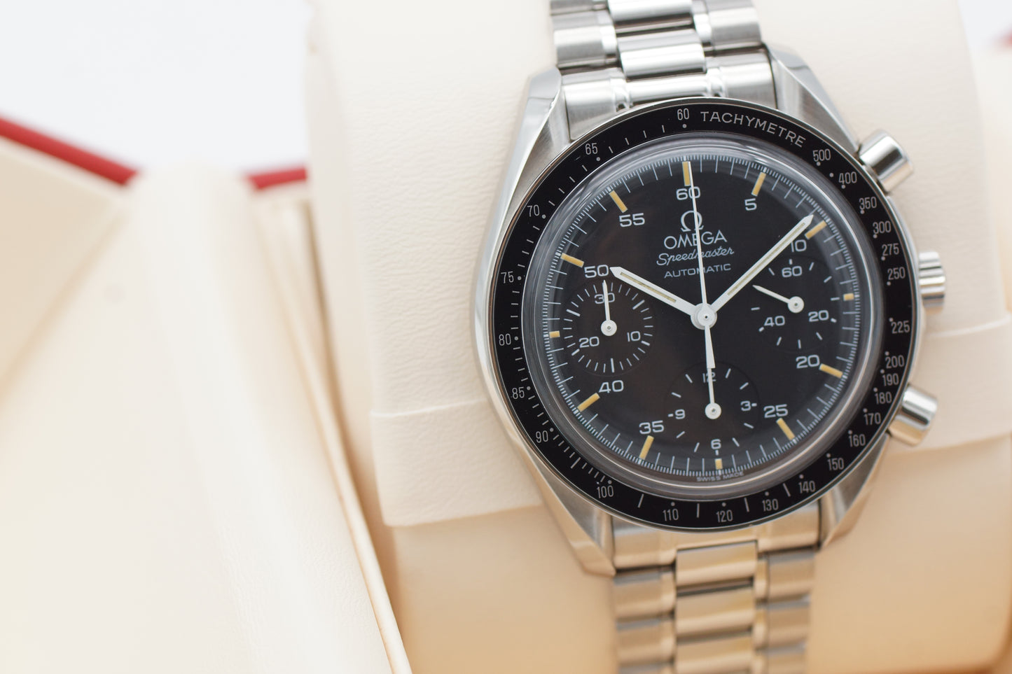 Omega Speedmaster Reduced 3510.50 39mm Tritium Box 1996