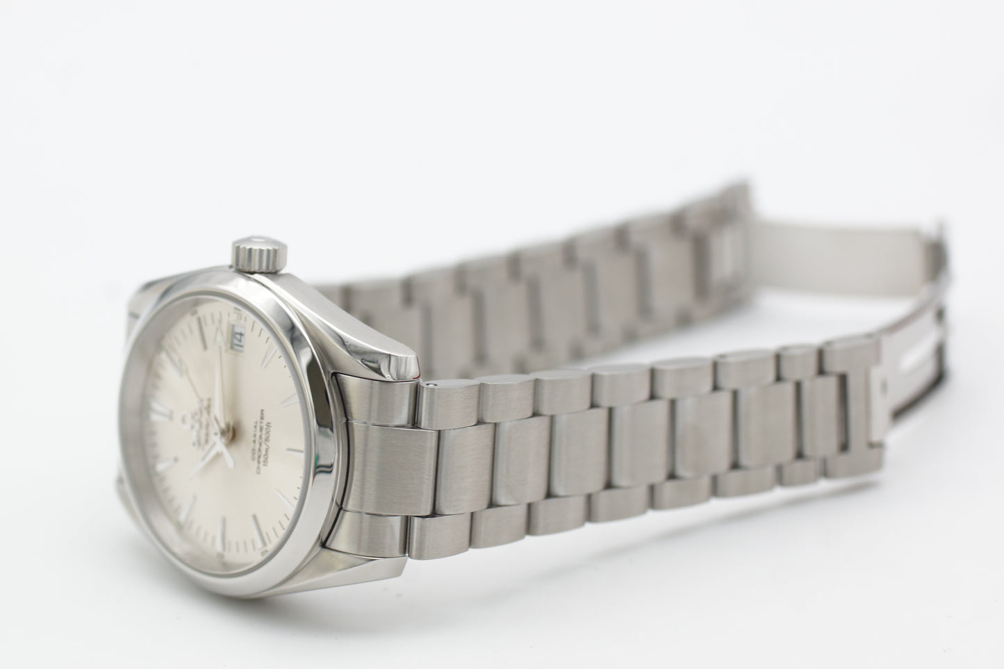 Omega Seamaster Aqua Terra Co-Axial 2504.30 Silber Box 2004
