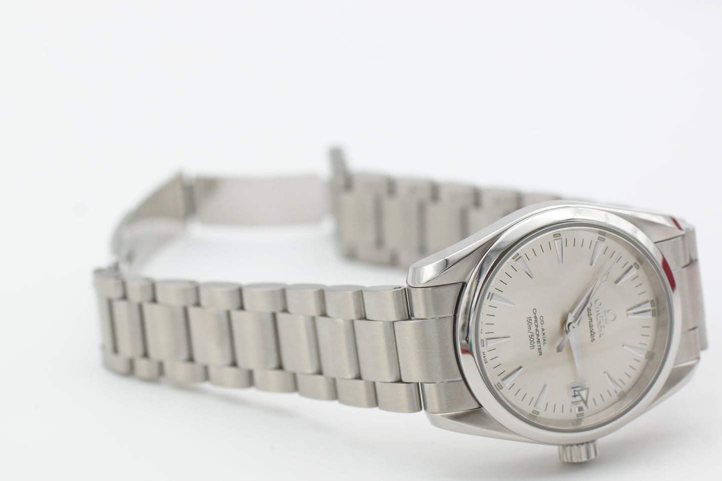 Omega Seamaster Aqua Terra Co-Axial 2504.30 Silber Box 2004