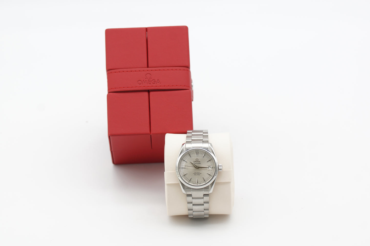 Omega Seamaster Aqua Terra Co-Axial 2504.30 Silber Box 2004