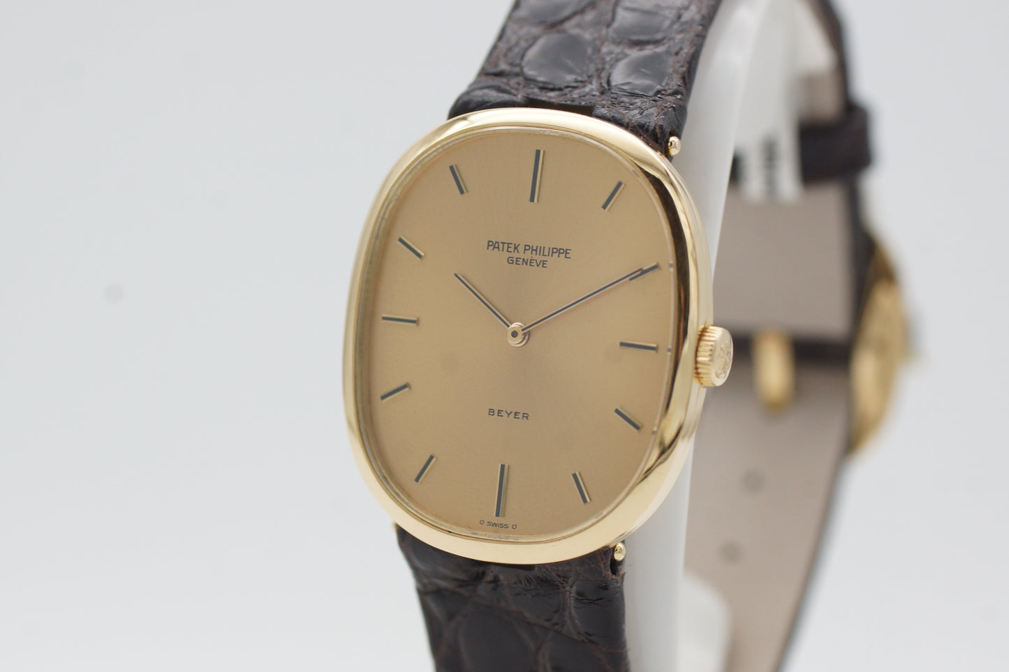 Patek Philippe Ellipse 3748 18k Gelbgold "BEYER" Handaufzug
