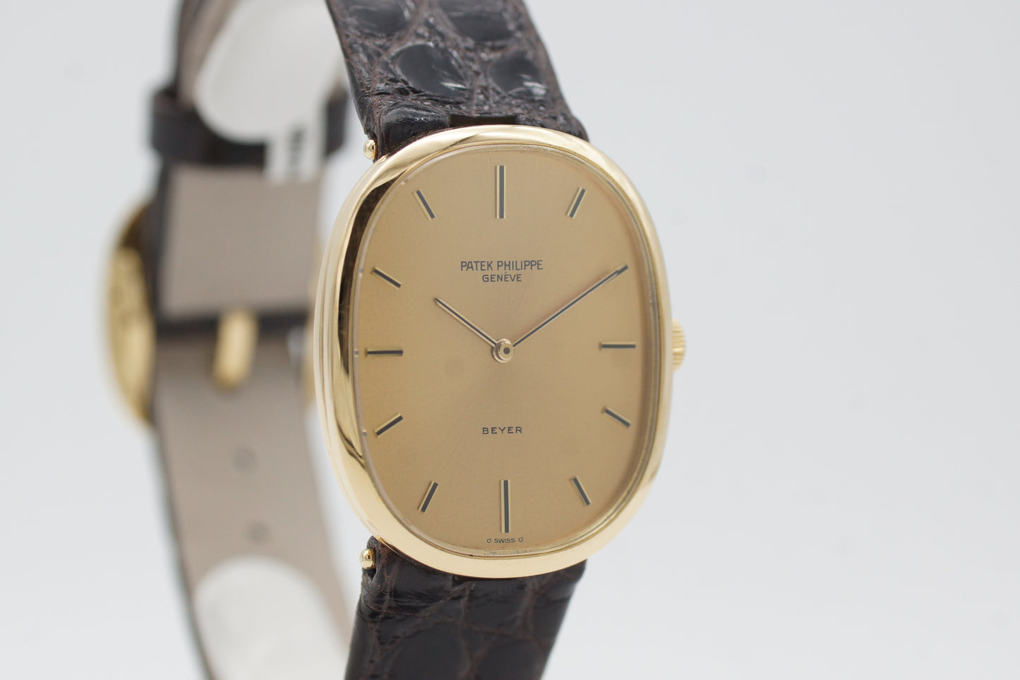 Patek Philippe Ellipse 3748 18k Gelbgold "BEYER" Handaufzug
