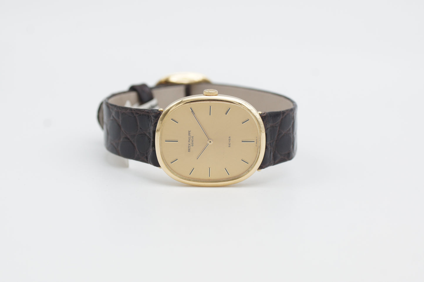 Patek Philippe Ellipse 3748 18k Gelbgold "BEYER" Handaufzug