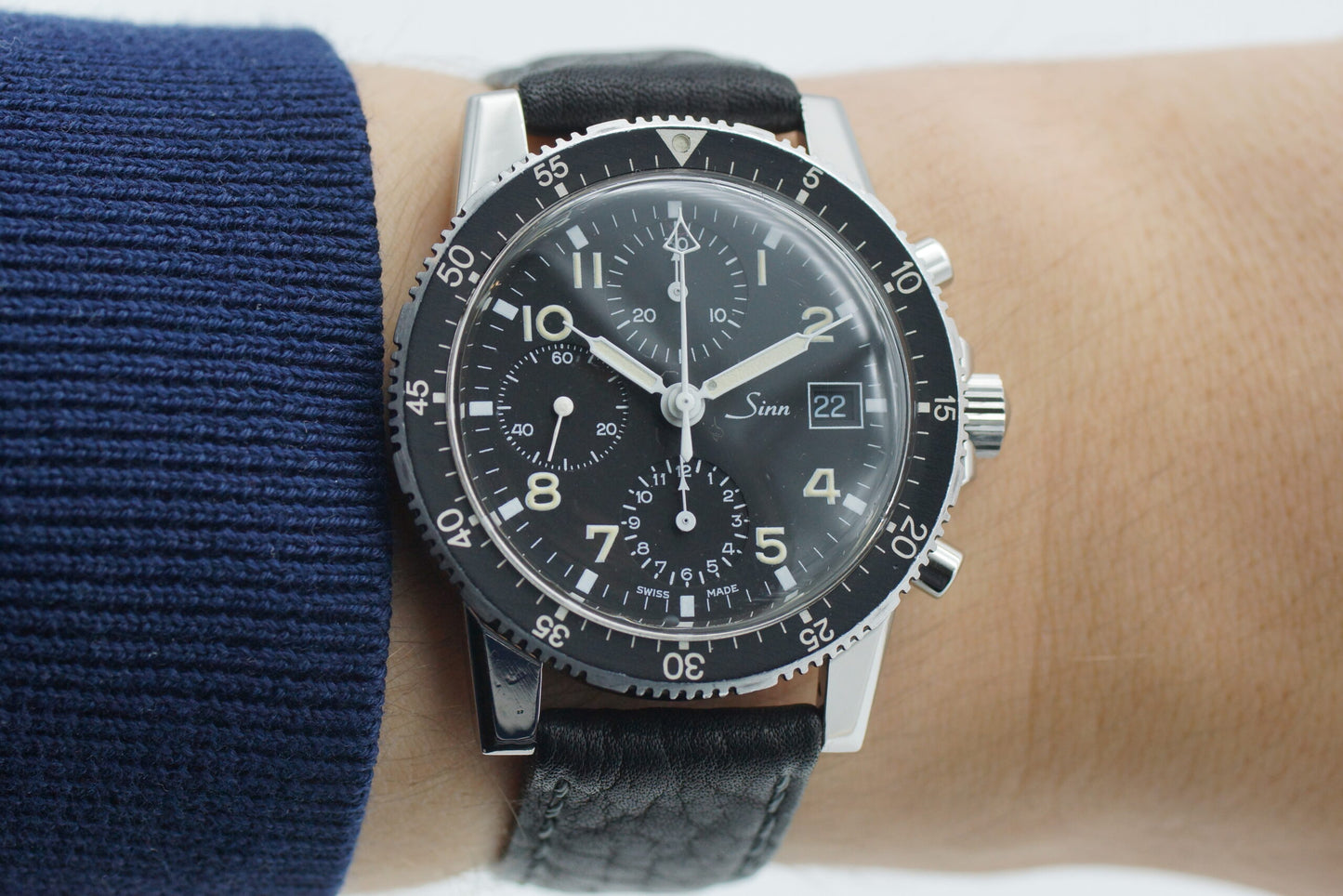 Sinn 103 Valjoux 7760 Chronograph Handaufzug 1990