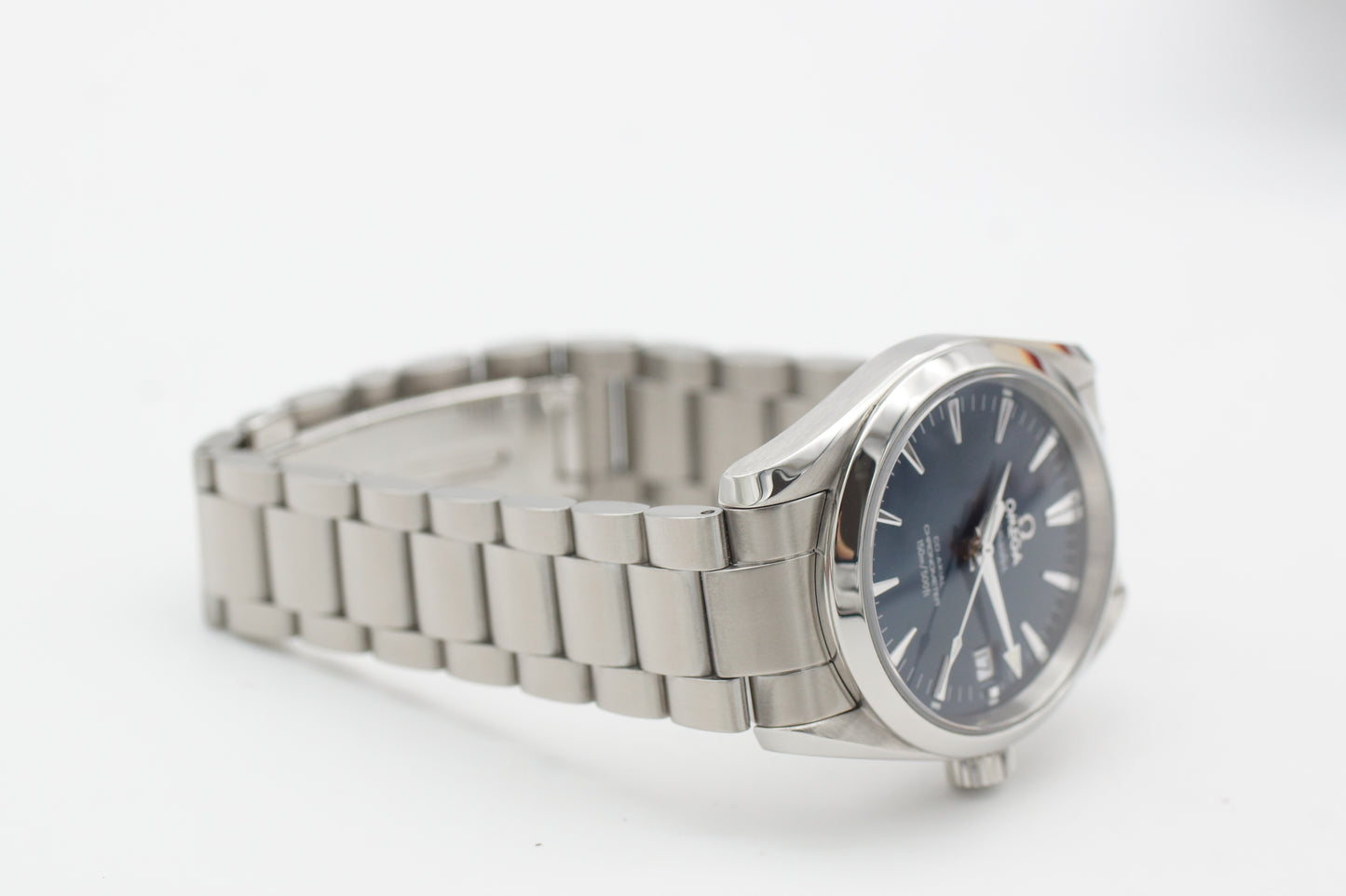 Omega Seamaster Aqua Terra Co-Axial 2504.80 Blau 36mm Full-Set 2008