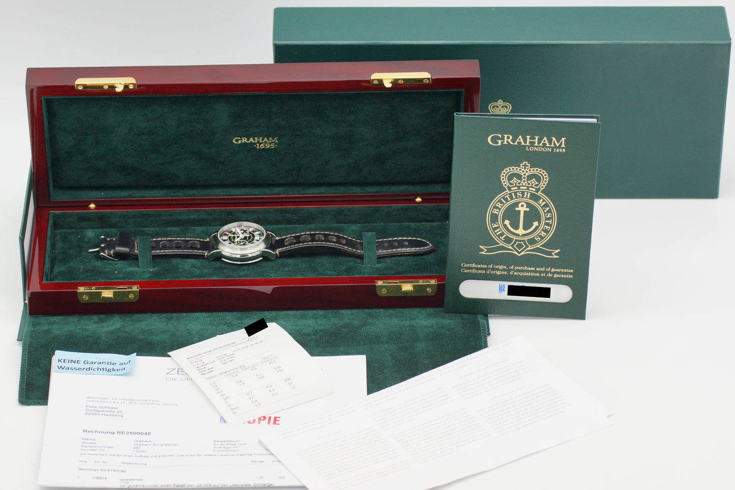 Graham Silverstone Flyback 2551 Schwarz Full-Set 2006