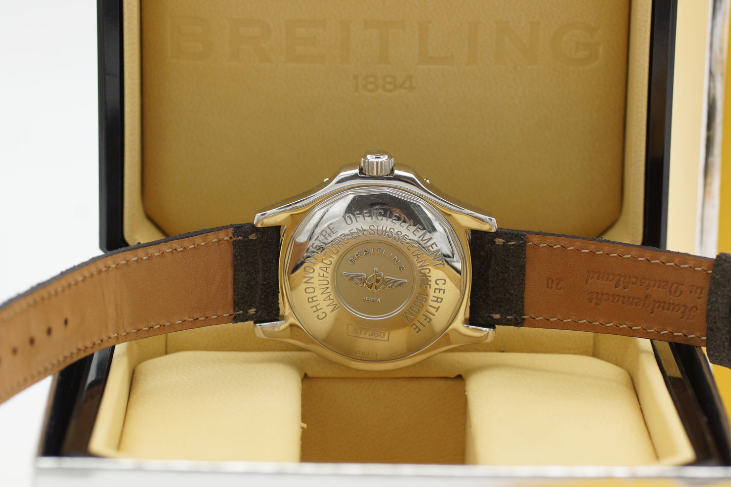 Breitling Superocean 42 Schwarz A17360 Full-Set 2006