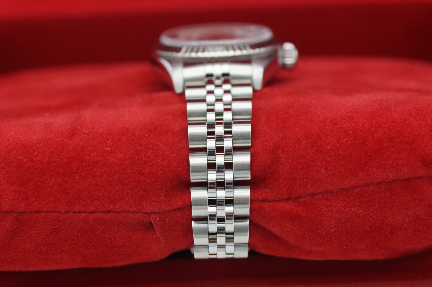 Rolex Lady-Datejust 26 Blau 79174G Diamantblatt Full-Set 2001