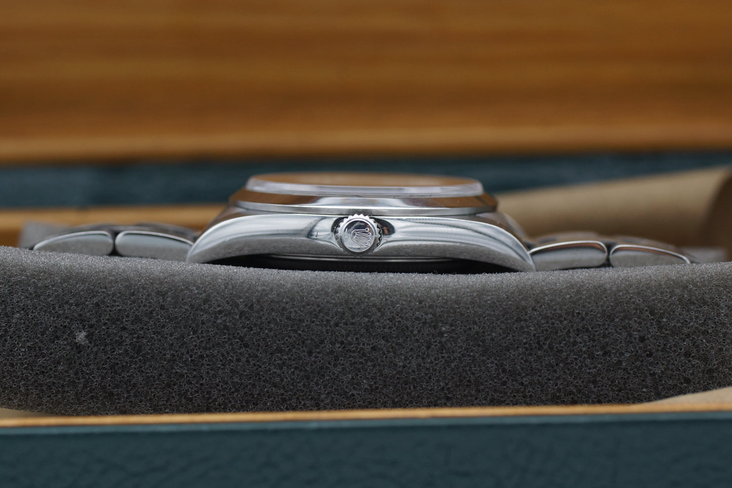 Rolex Air-King Precision 14000M Schwarz Full-Set 2000