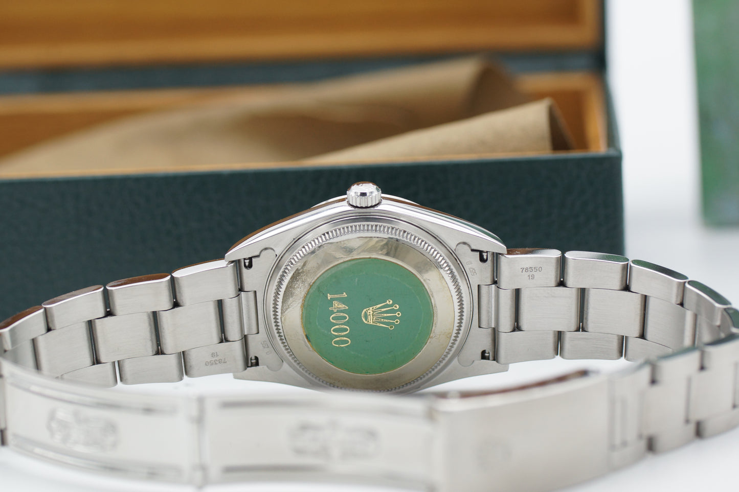 Rolex Air-King Precision 14000M Schwarz Full-Set 2000