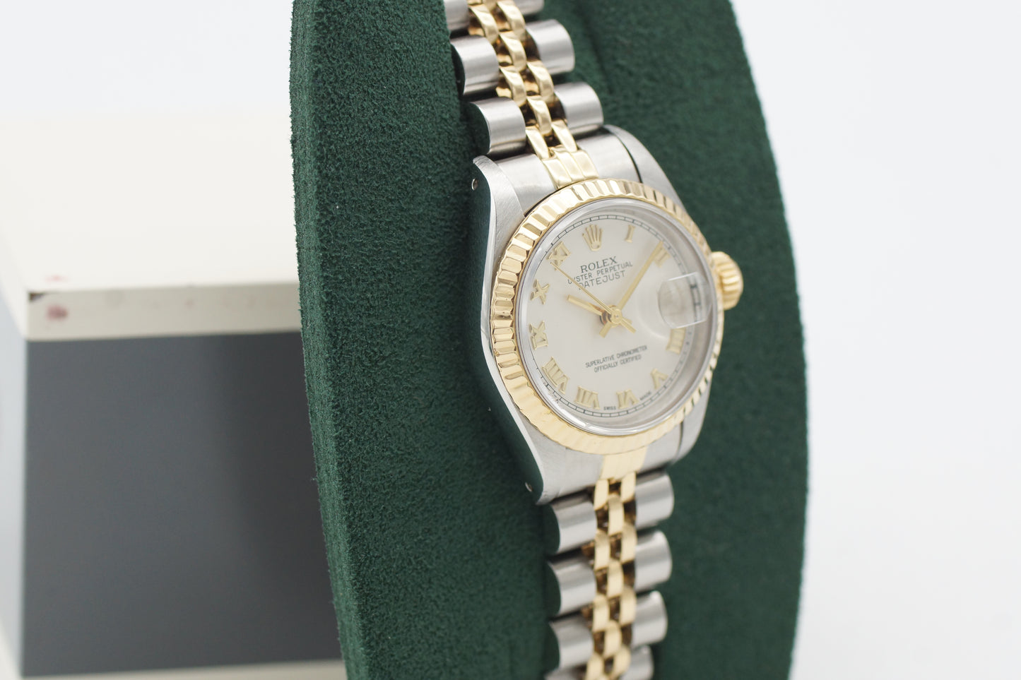 Rolex Lady-Datejust 26 Bicolor 69173 Pyramid 1984