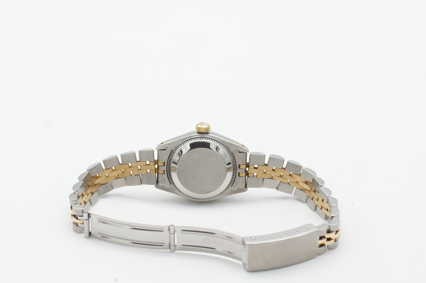 Rolex Lady-Datejust 26 Bicolor 69173 Pyramid 1984