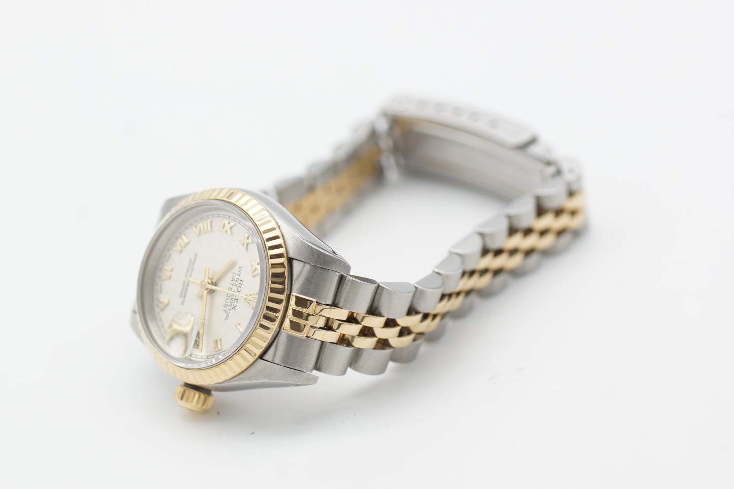 Rolex Lady-Datejust 26 Bicolor 69173 Pyramid 1984