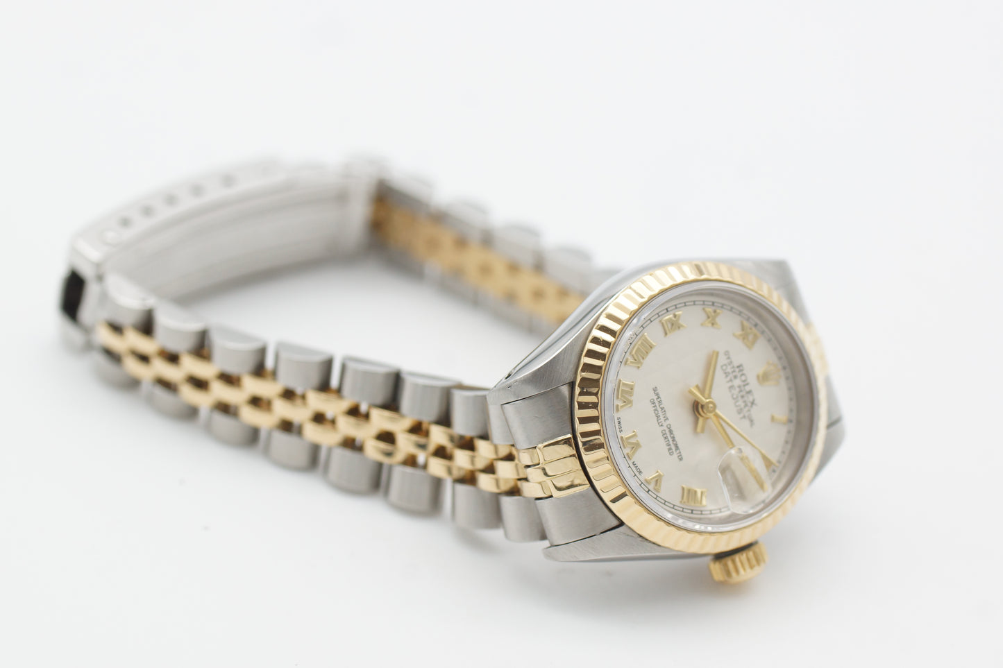 Rolex Lady-Datejust 26 Bicolor 69173 Pyramid 1984