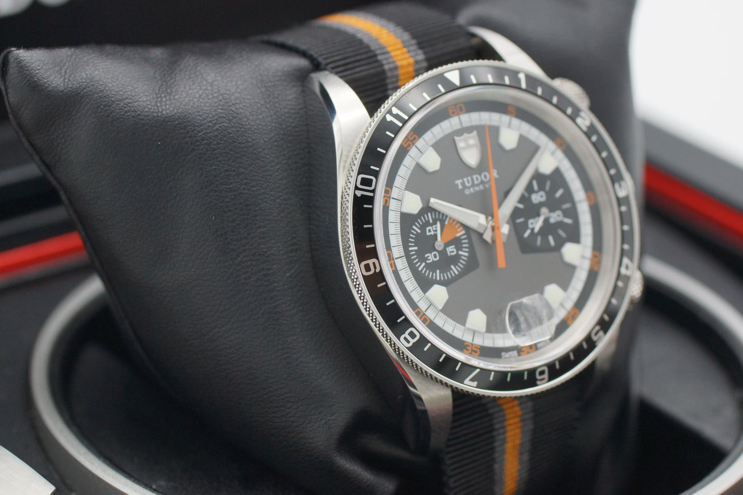 Tudor Heritage Chronograph 70330N Grau 42mm Full-Set 2011