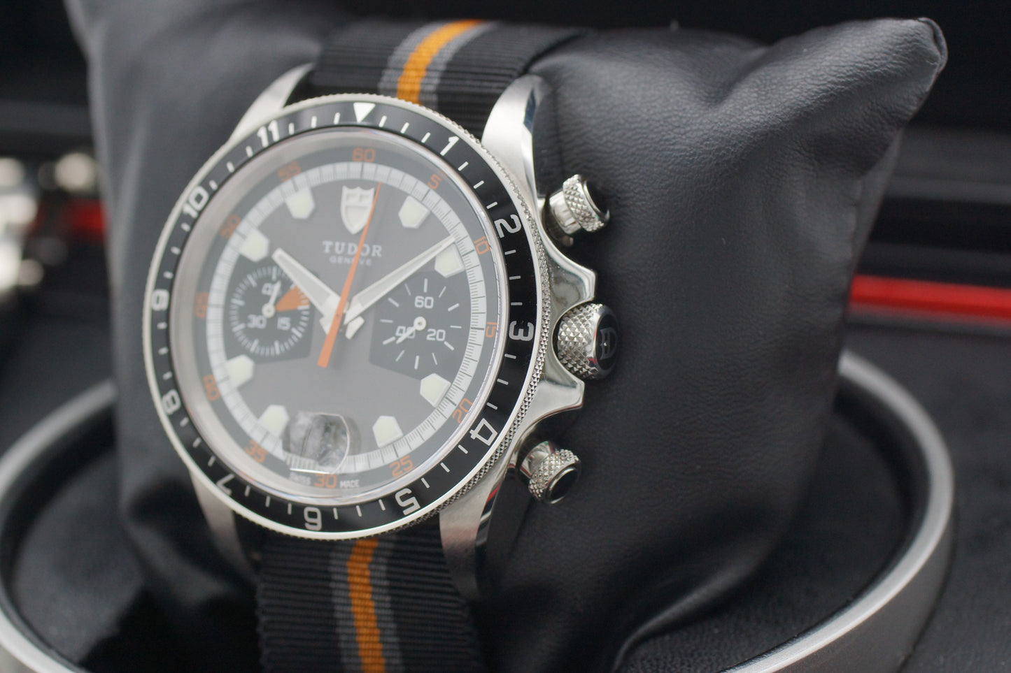 Tudor Heritage Chronograph 70330N Grau 42mm Full-Set 2011