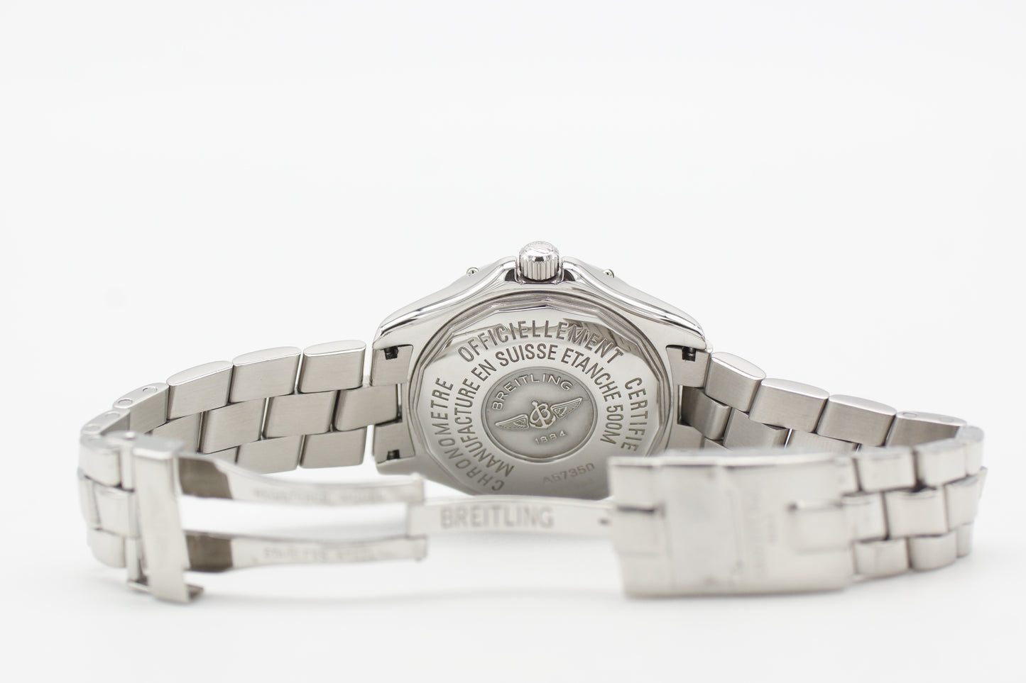 Breitling Colt Oceane A77350 Diamantlünette 33mm