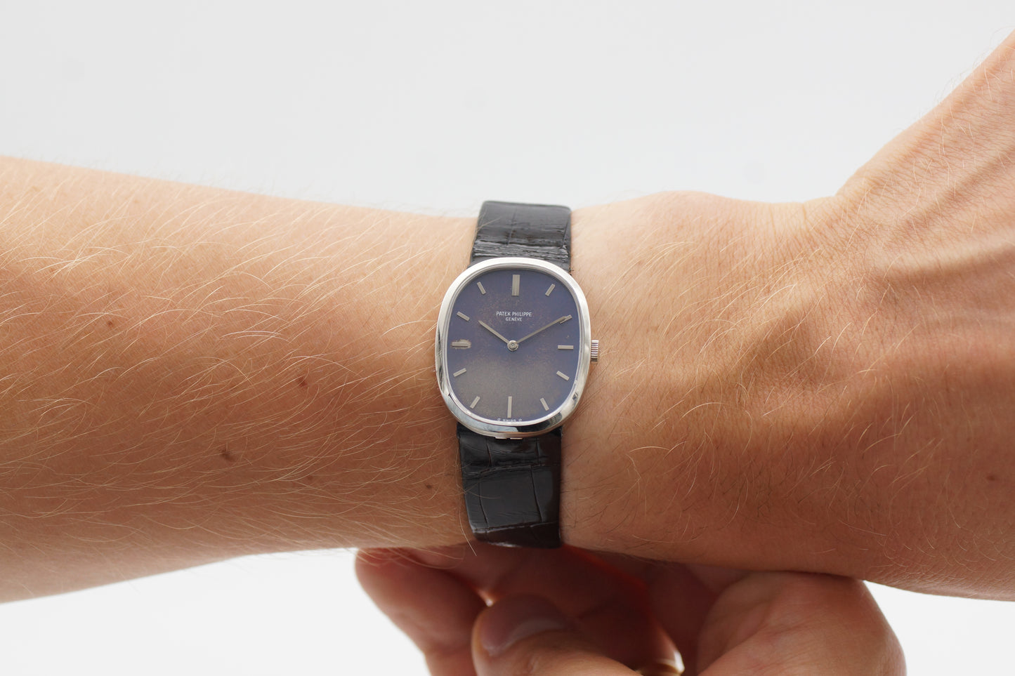 Patek Philippe Ellipse Weißgold 3848 Handaufzug