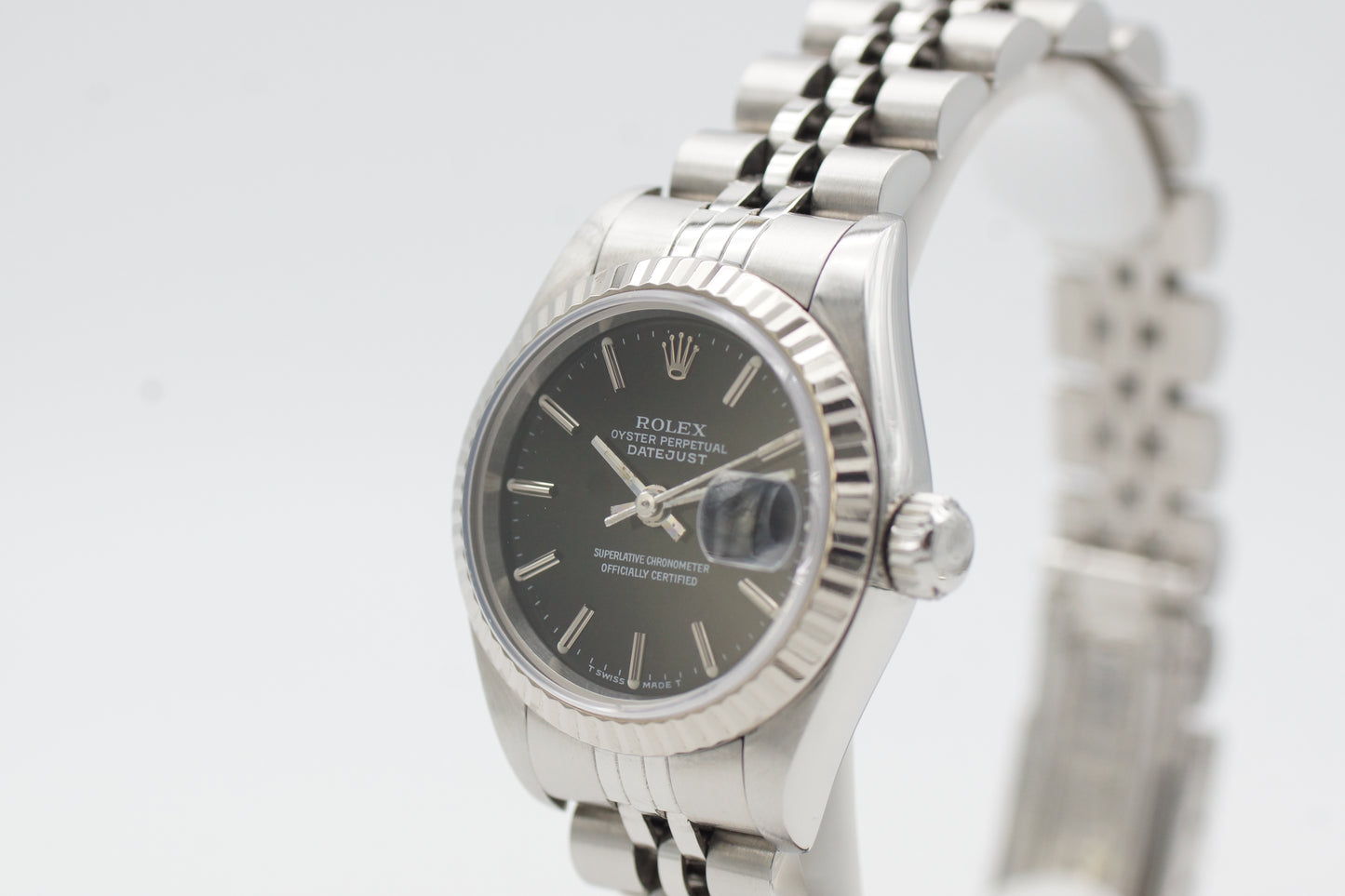 Rolex Lady-Datejust 26 Jubileeband 69174 Schwarz