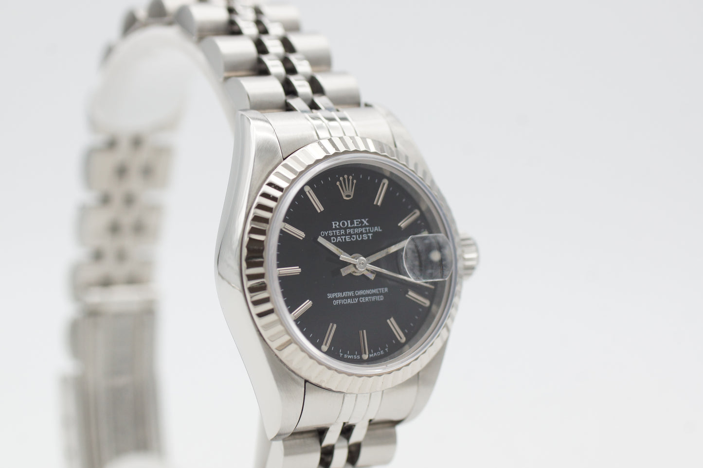 Rolex Lady-Datejust 26 Jubileeband 69174 Schwarz