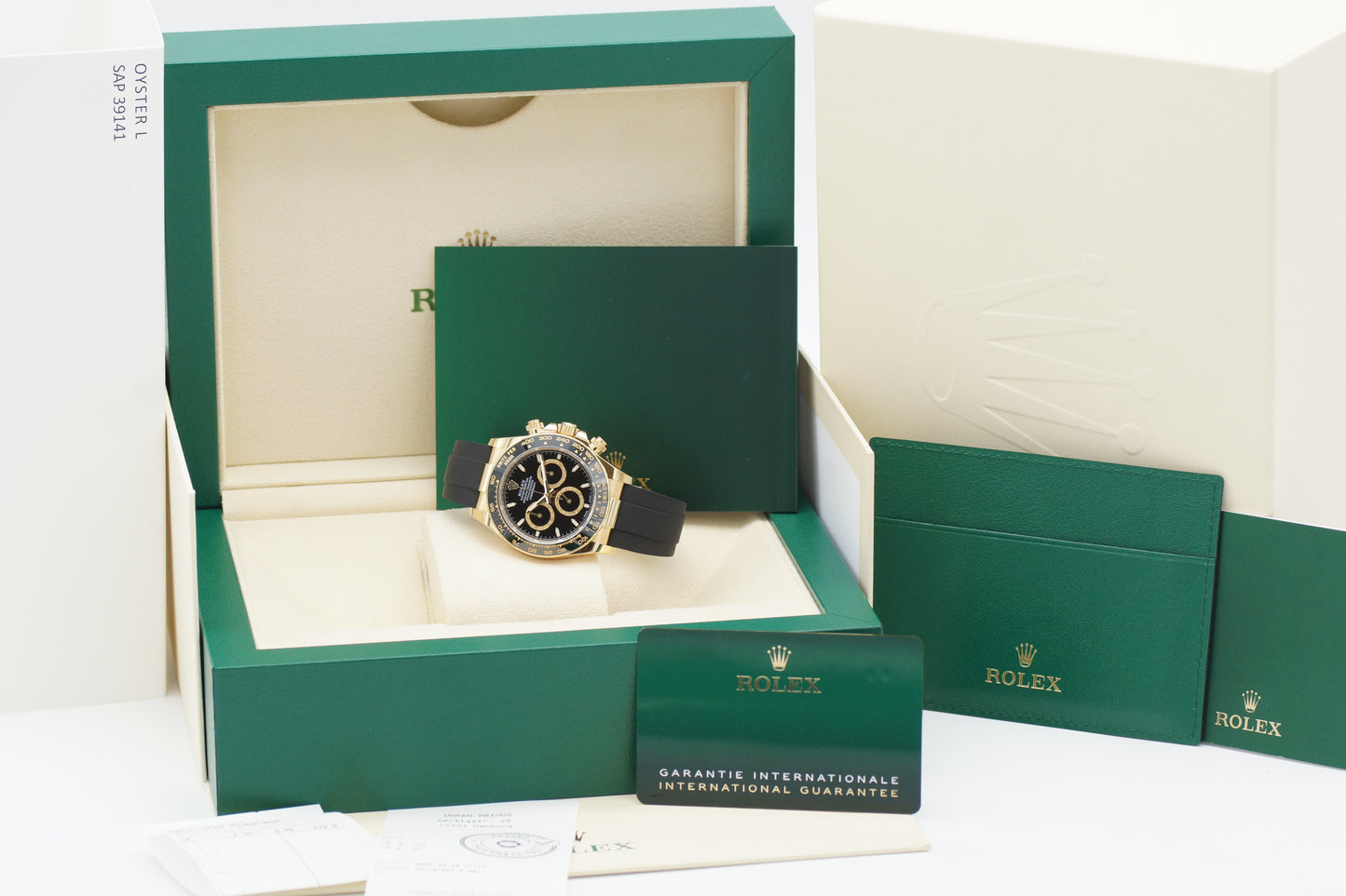 Rolex Daytona 126518LN Gelbgold Oysterflex Schwarz 2025