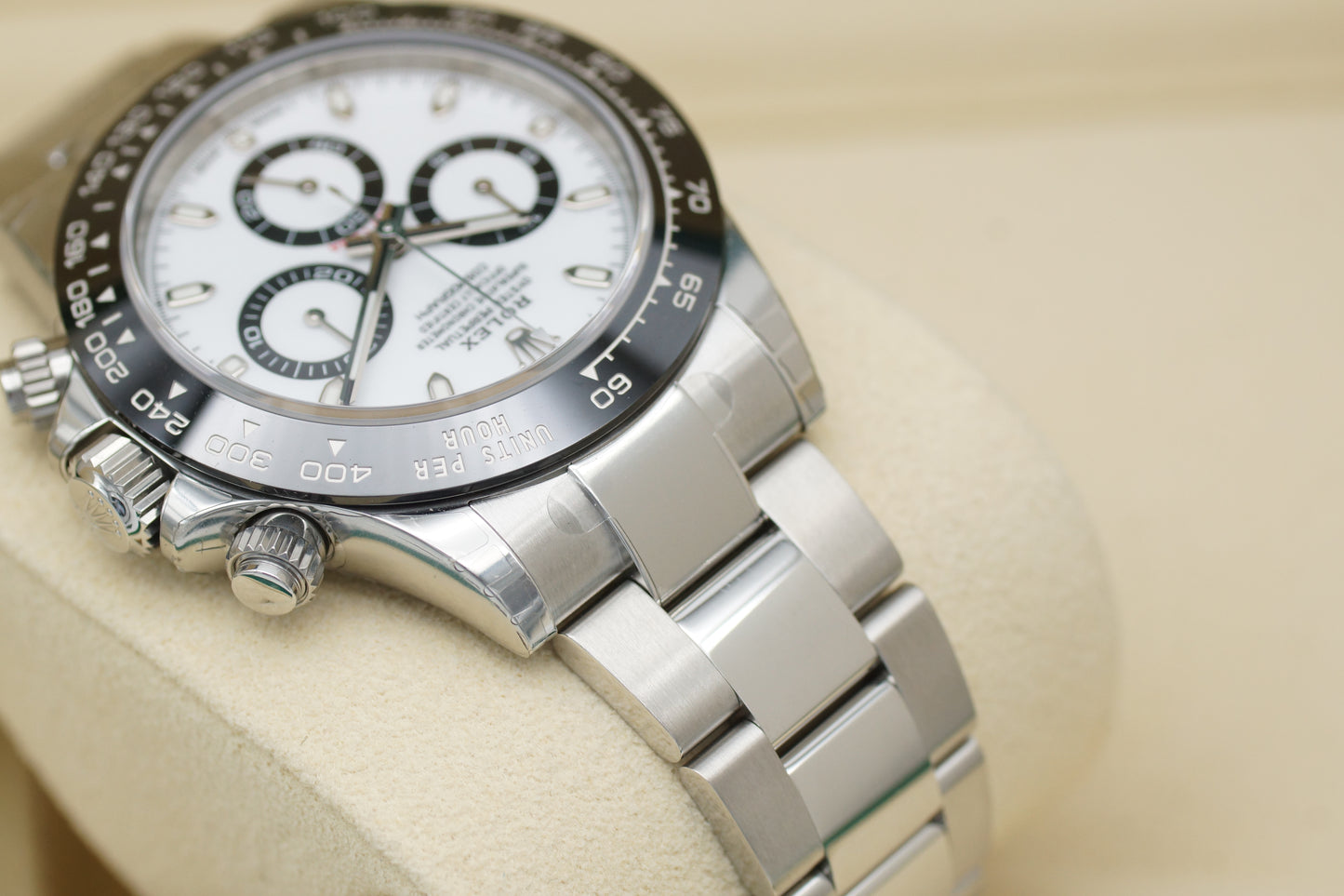 Rolex Daytona 116500LN Weiß Full-Set 2019 LC100 NOS/NEU