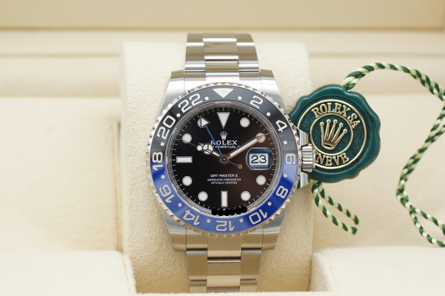 Rolex GMT-Master II Batman 126710BLNR Full-Set 06/2025