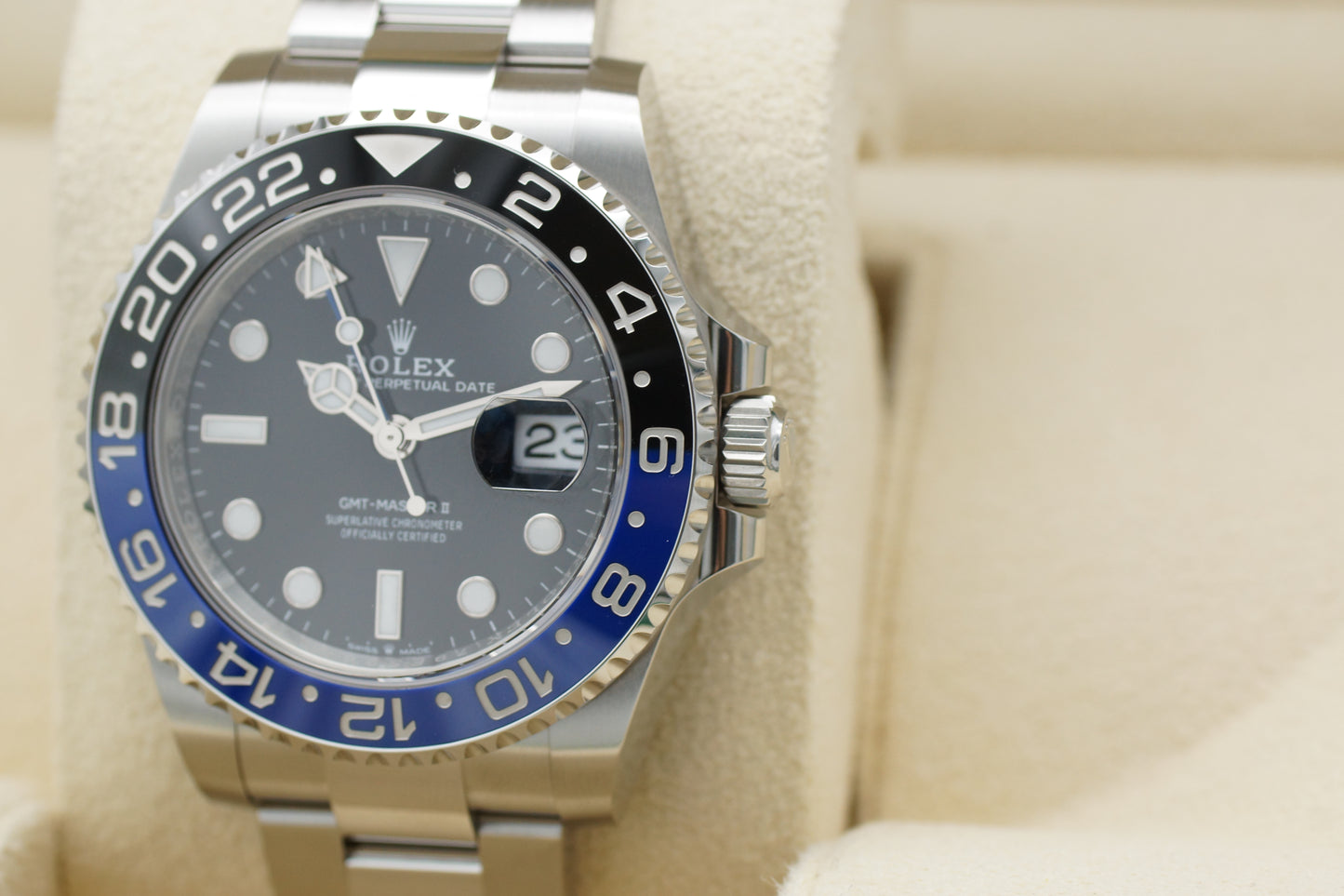 Rolex GMT-Master II Batman 126710BLNR Full-Set 06/2025