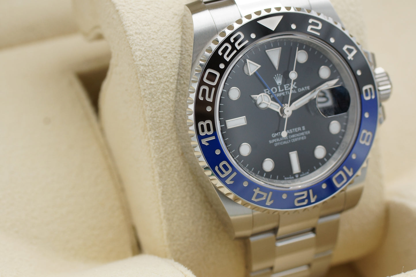 Rolex GMT-Master II Batman 126710BLNR Full-Set 06/2025