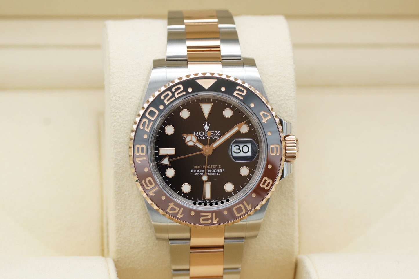 Rolex GMT-Master II "Rootbeer" 126711CHNR Full-Set 2020 LC100