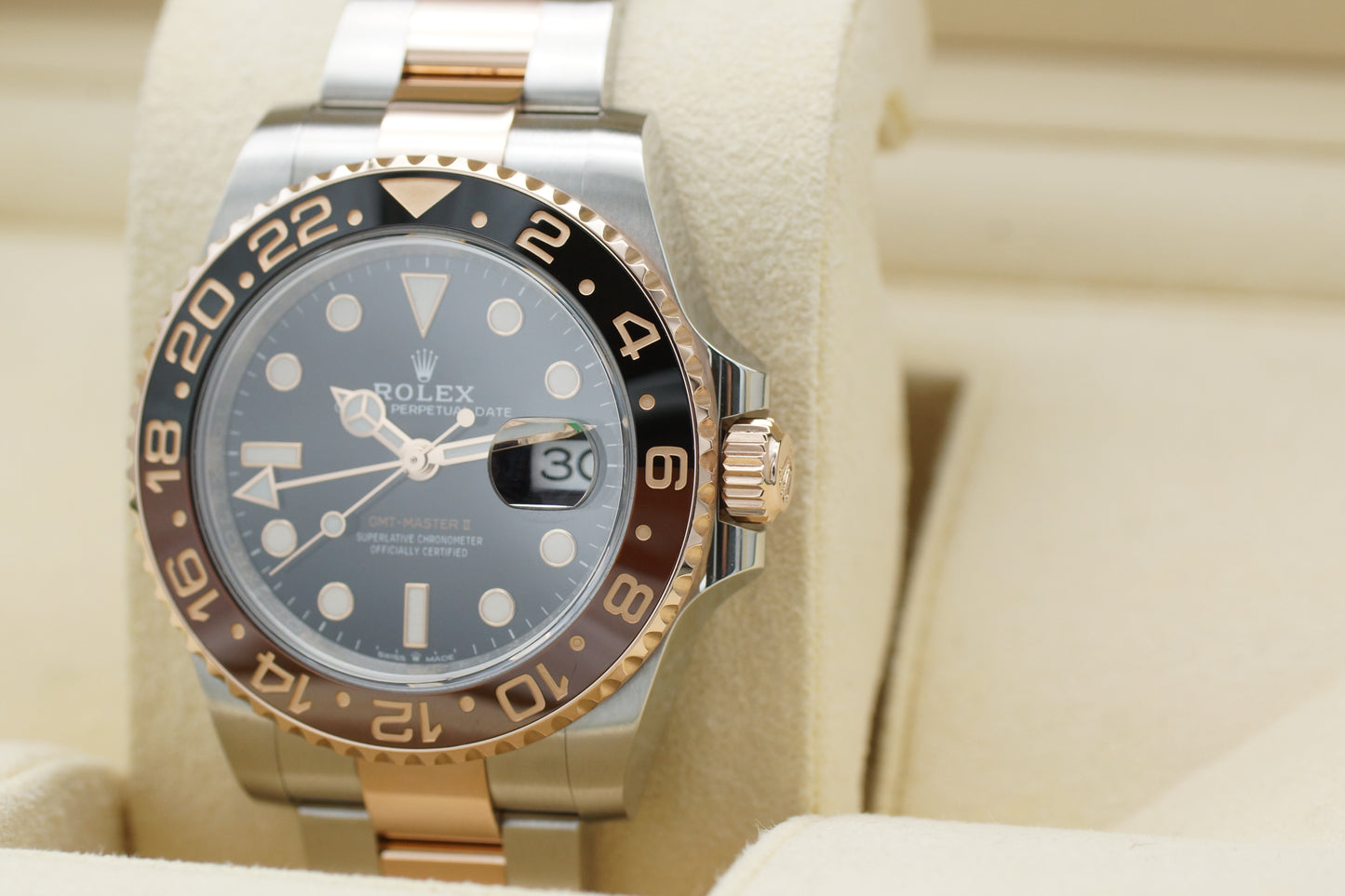 Rolex GMT-Master II "Rootbeer" 126711CHNR Full-Set 2020 LC100
