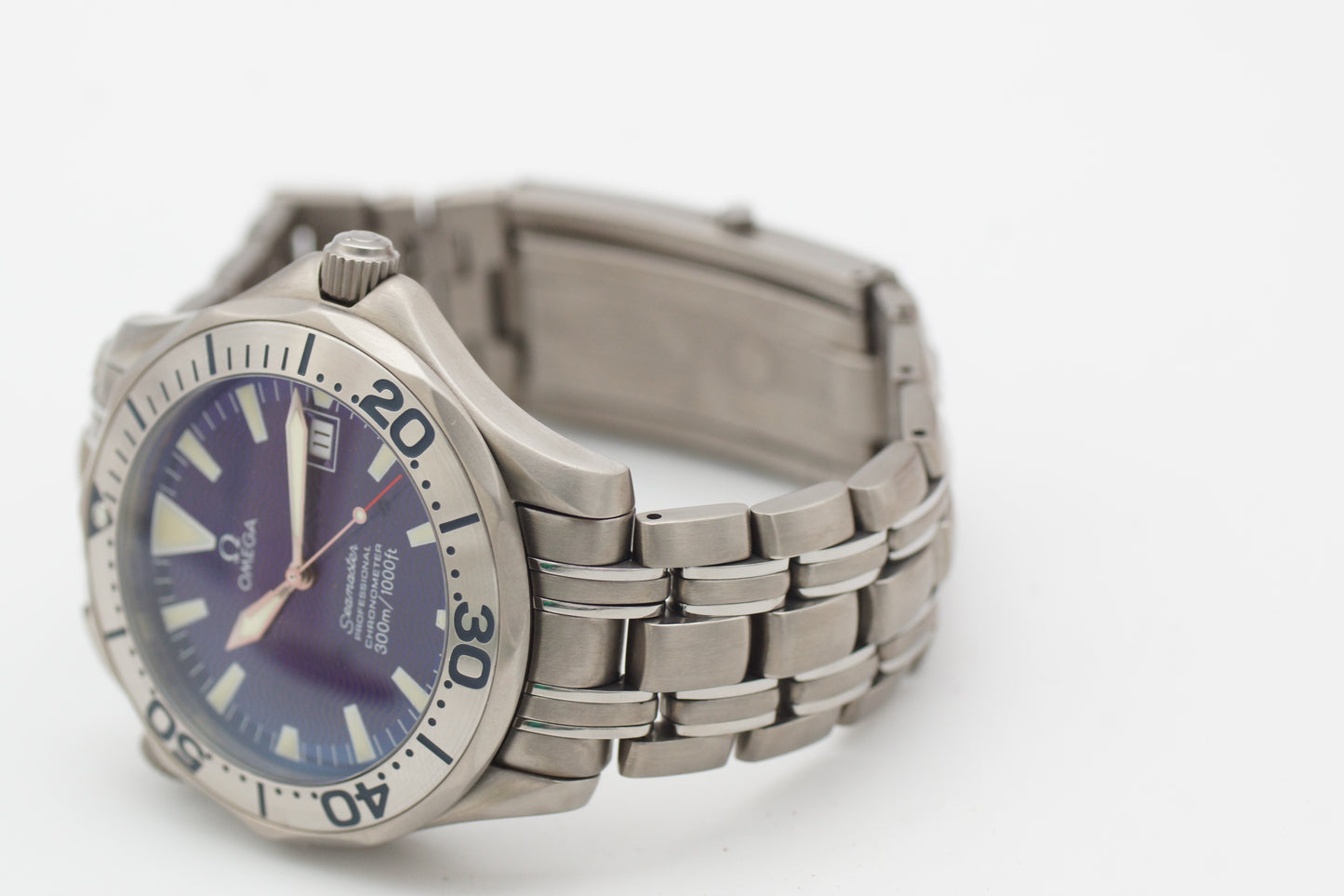 Omega Seamaster Diver 300M 2231.80 Electric Blue Full-Set 1999