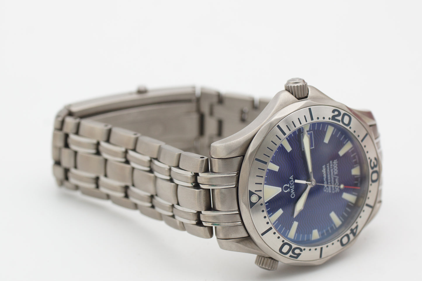 Omega Seamaster Diver 300M 2231.80 Electric Blue Full-Set 1999