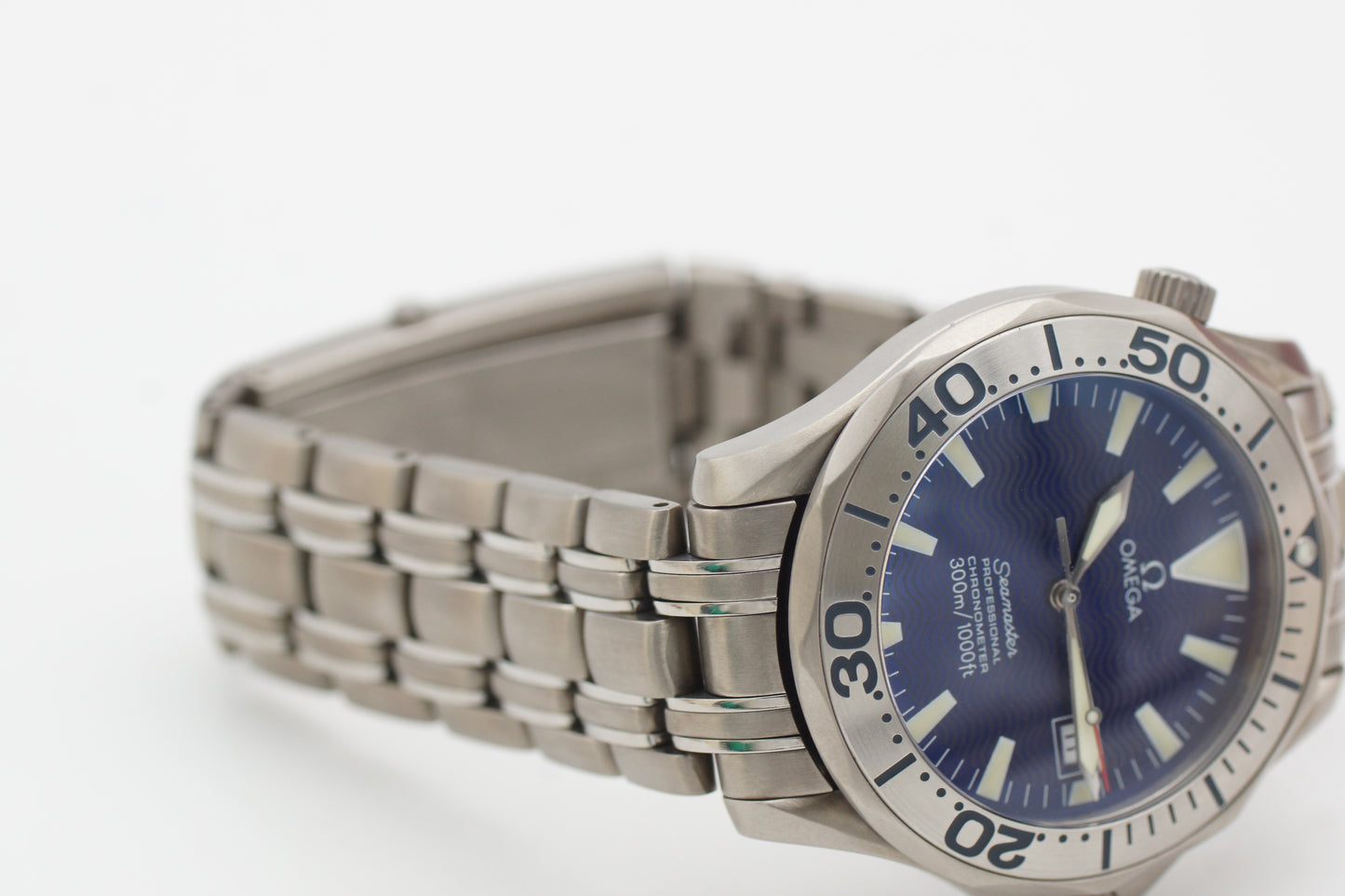 Omega Seamaster Diver 300M 2231.80 Electric Blue Full-Set 1999