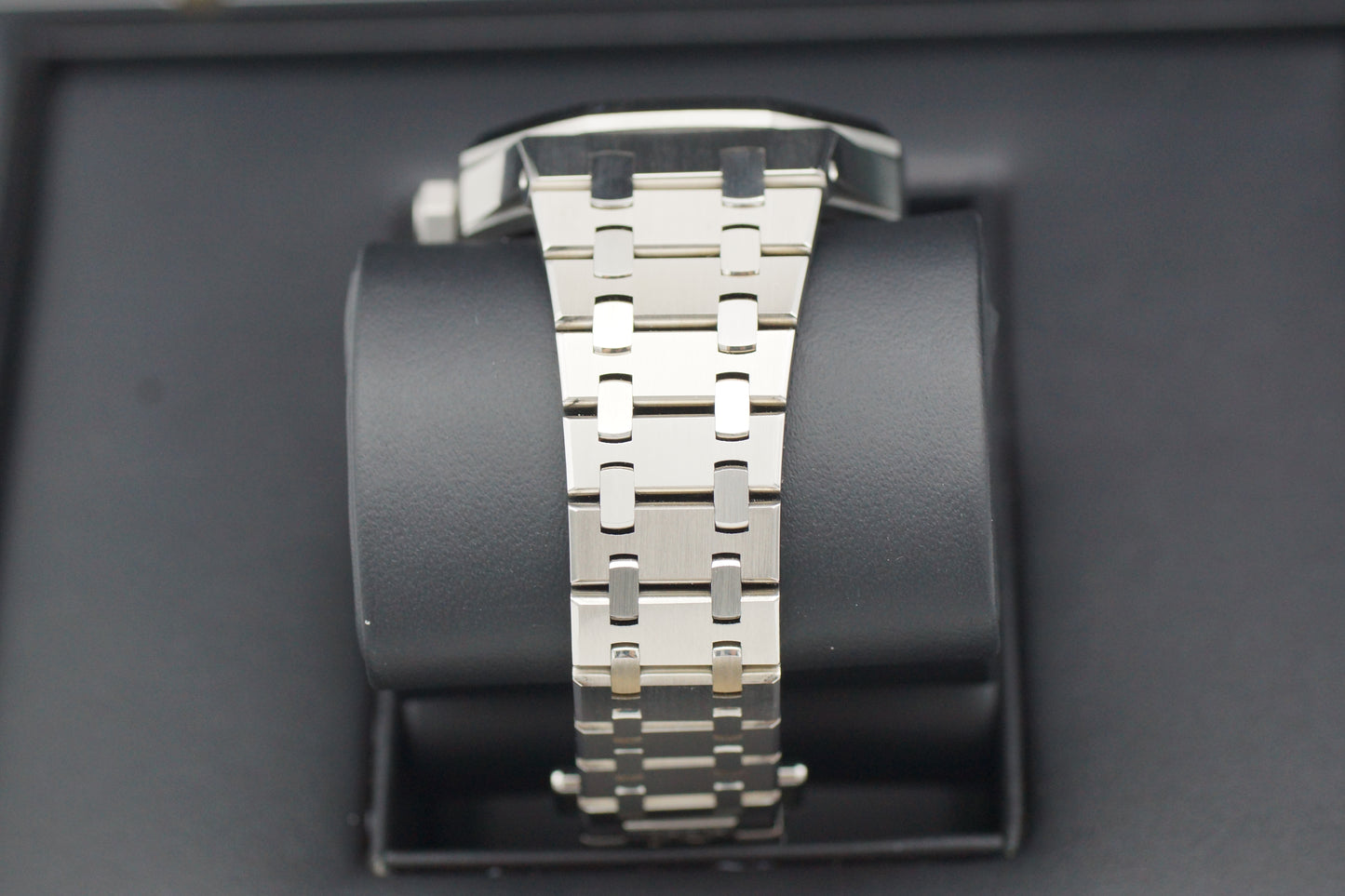 Audemars Piguet Royal Oak Grau Rhodium 15450ST Full-Set 2021