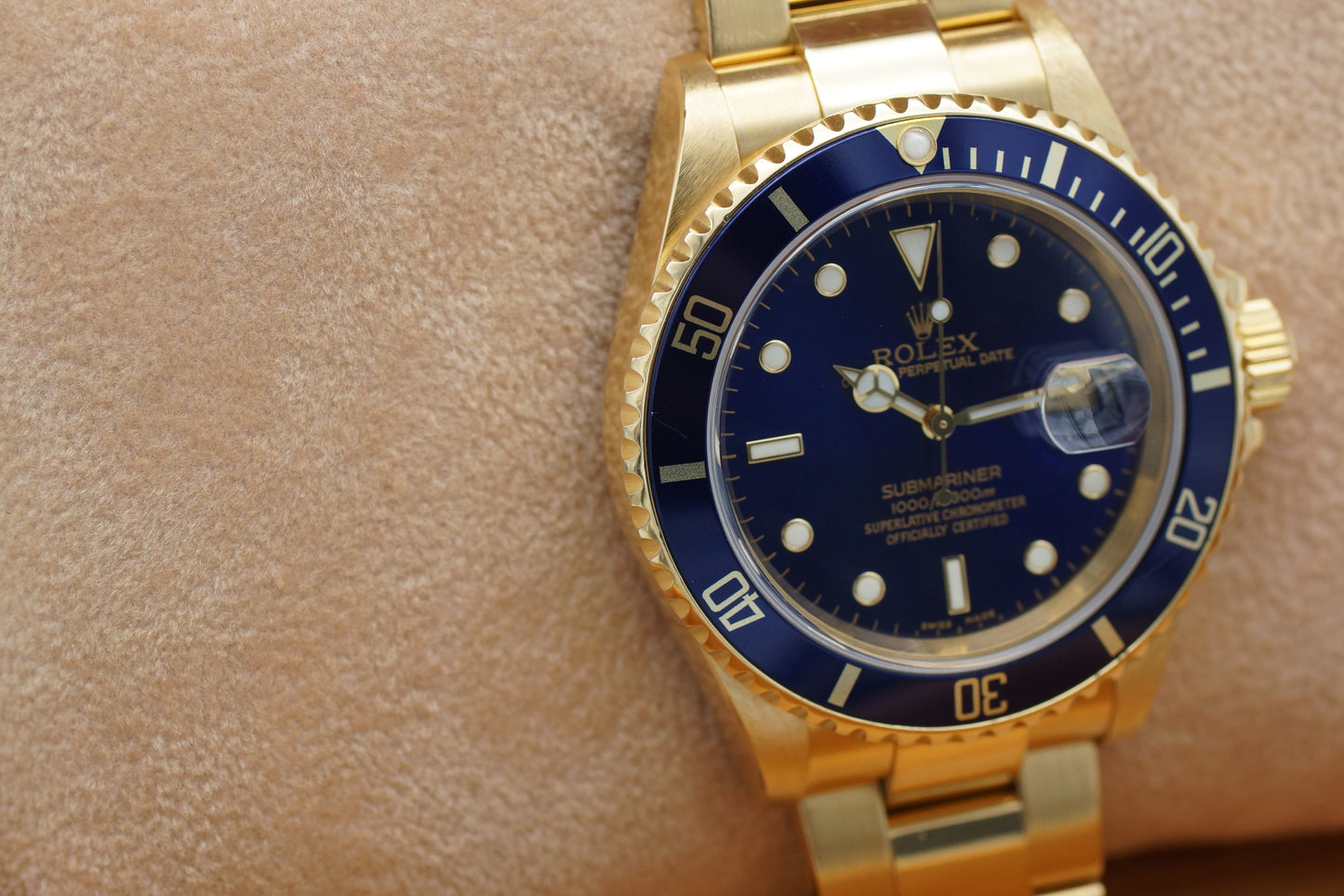 Rolex Submariner Date Gold 16618 Full-Set 2004