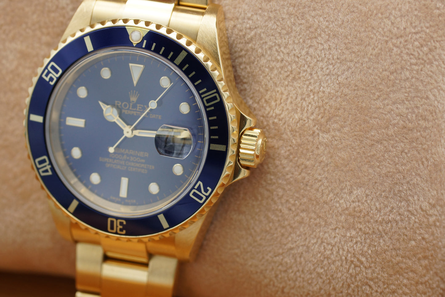 Rolex Submariner Date Gold 16618 Full-Set 2004