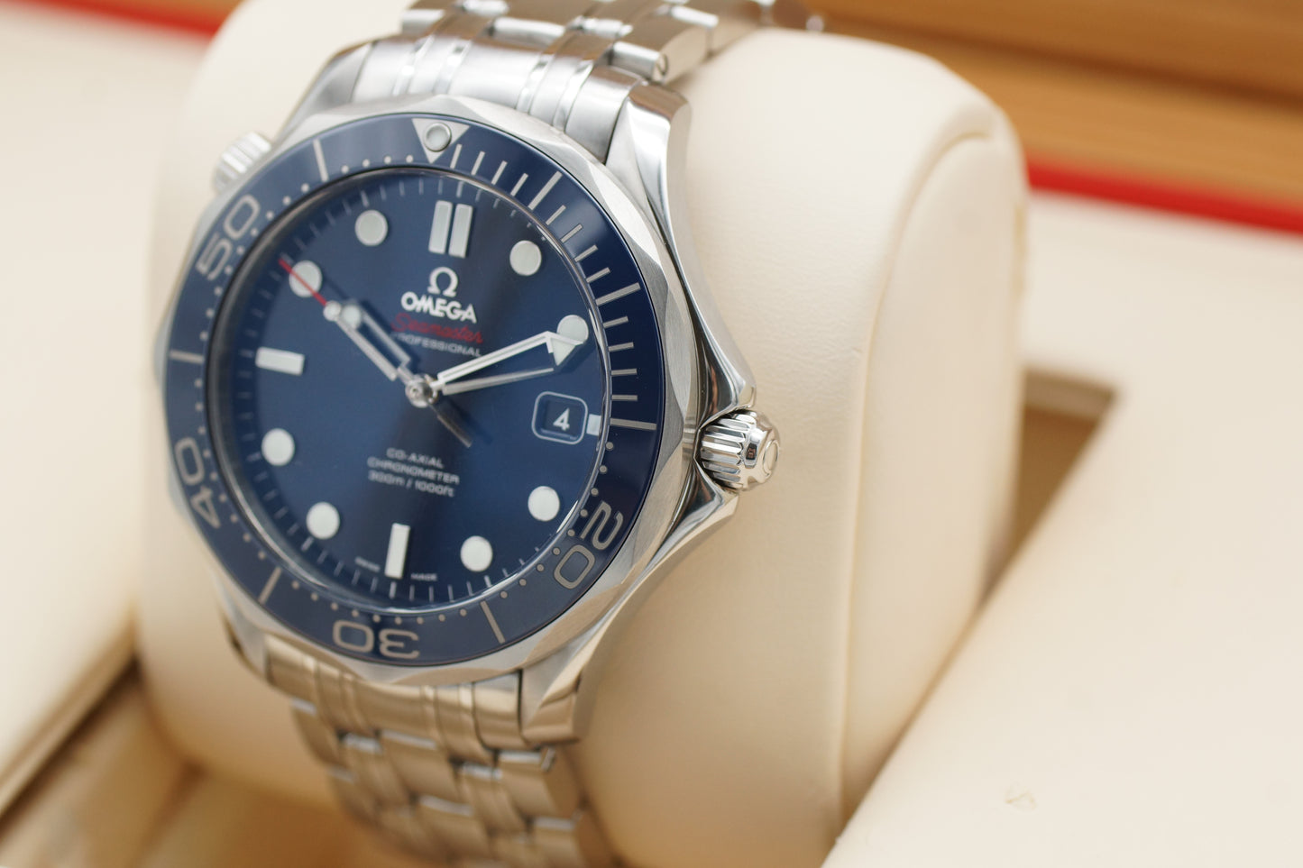 Omega Seamaster Diver 300M Blau 212.30.41.20.03.001 Full-Set 2016