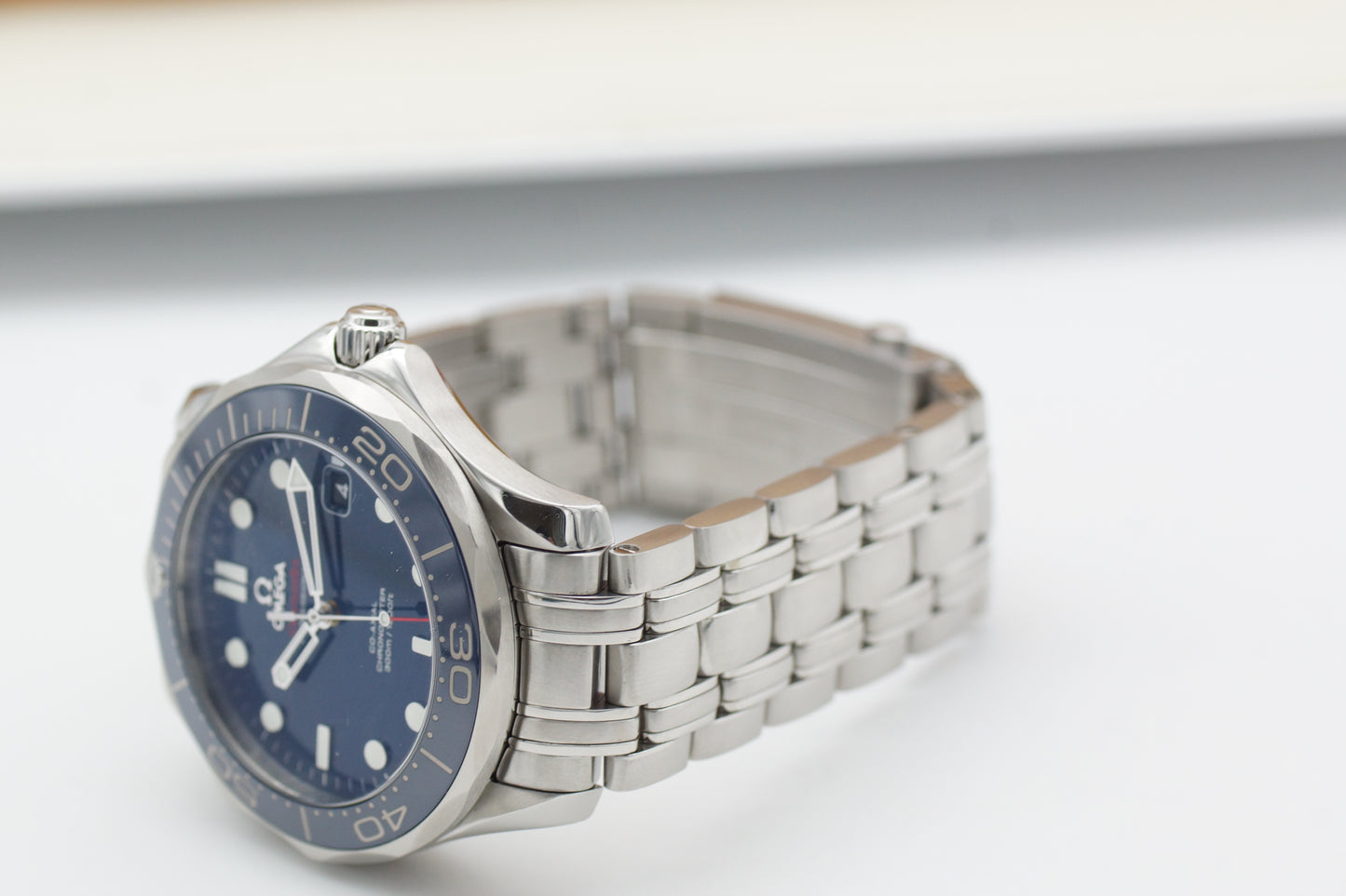 Omega Seamaster Diver 300M Blau 212.30.41.20.03.001 Full-Set 2016