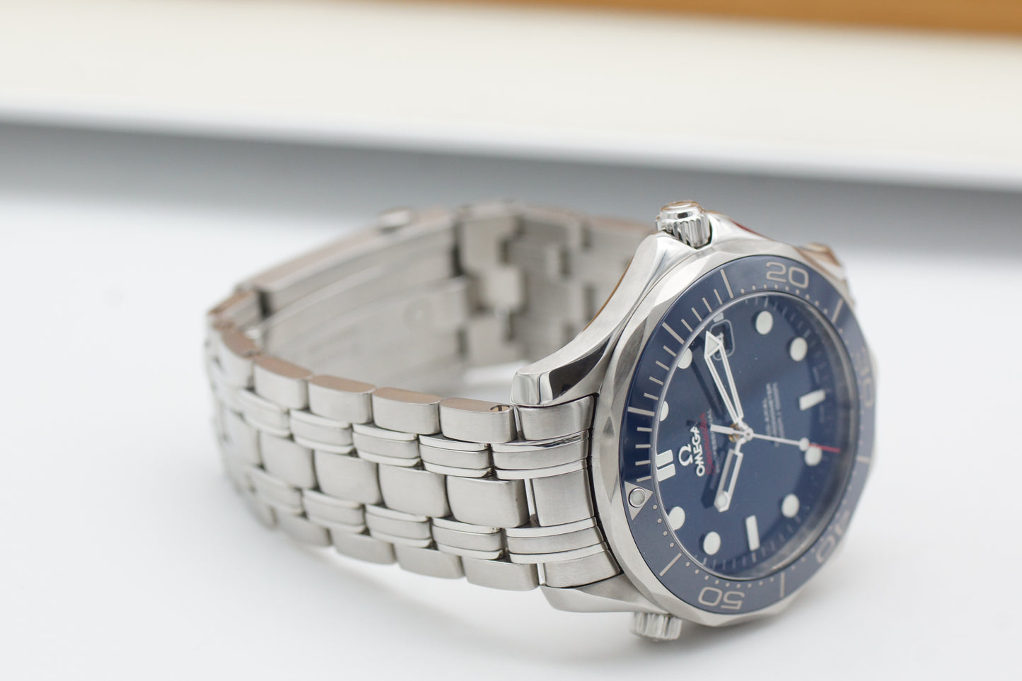 Omega Seamaster Diver 300M Blau 212.30.41.20.03.001 Full-Set 2016