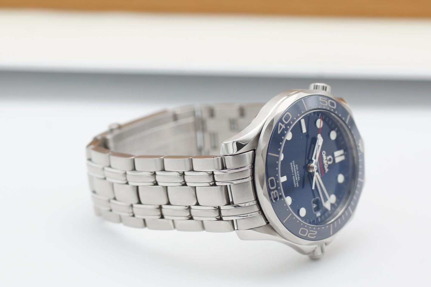 Omega Seamaster Diver 300M Blau 212.30.41.20.03.001 Full-Set 2016
