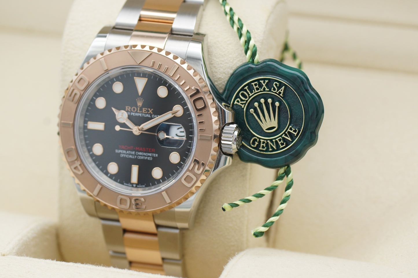Rolex Yacht-Master 40 126621 Stahl/Rosé Schwarz Full-Set 2022