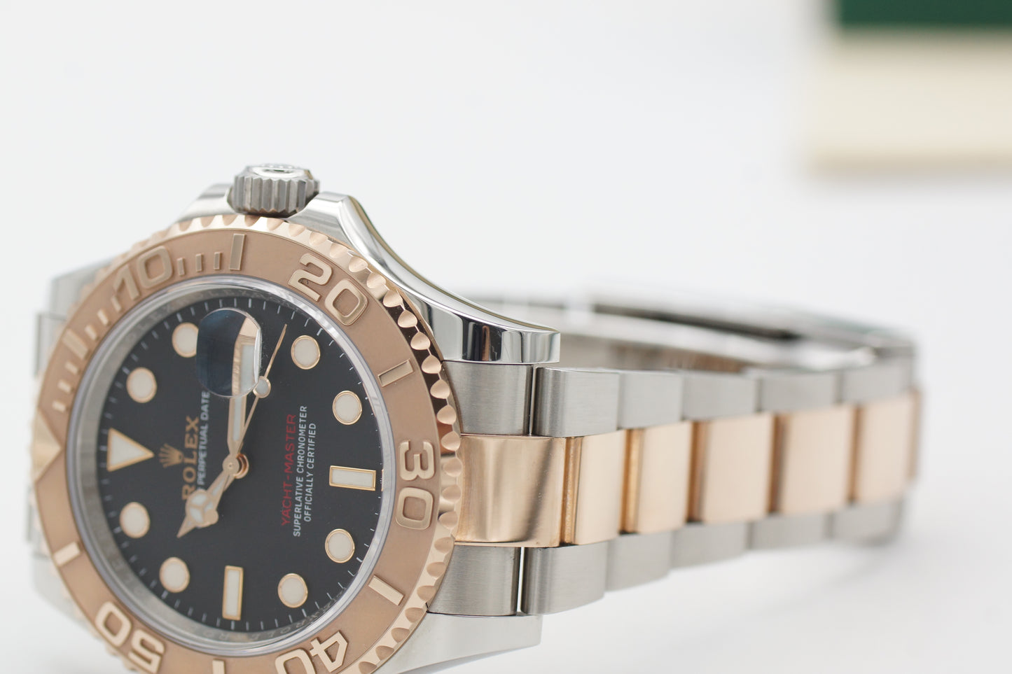 Rolex Yacht-Master 40 126621 Stahl/Rosé Schwarz Full-Set 2022